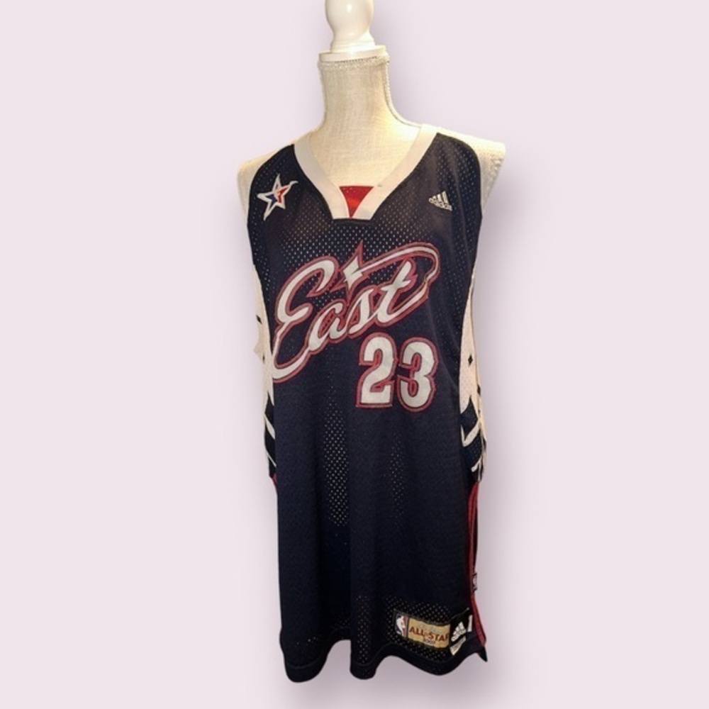 ADIDAS EUC Lebron James Authentic 2007 All-Star Game Jersey